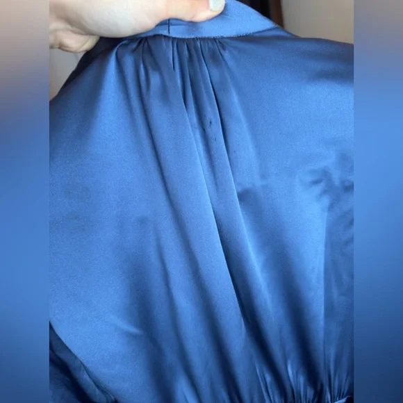 Veronica Beard Agatha Silk Satin Wrap Dress